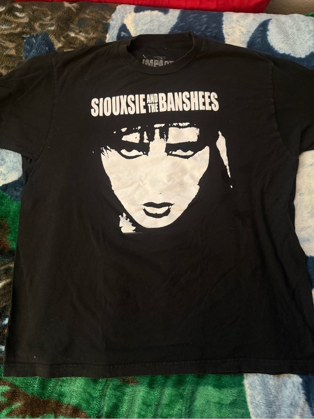 Siouxsie and The Banshees Black Graphic Tee